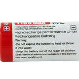 ThruNite 18350 1100mAh 3.7V Protected Lithium Ion (Li-ion) Button Top Battery