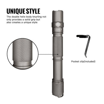 ThruNite Archer 2A V3 LED Penlight - CREE XP-L2 - 500 Lumens - Uses 2 x AA - Black or Metal Grey