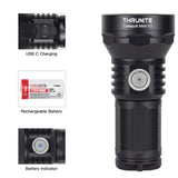 ThruNite Catapult Mini V2 USB-C Rechargeable LED Flashlight - 1108 Lumens - Luminus SFT40 - Includes 1 x 18350 - Black or Desert Tan