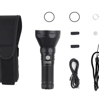 ThruNite Catapult Pro USB-C Rechargeable LED Flashlight - Luminus SFT70 - 2713 Lumens - Includes 1 x 26650