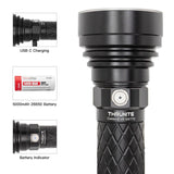 ThruNite Catapult V6 SST70 USB-C Rechargeable LED Flashlight - Luminus SST70 - 2836 Lumens - Includes 1 x 26650