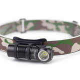 thrunite h01 headlamp black on headstrap
