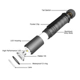 ThruNite Saber LED Flashlight - 659 Lumens - Luminus SST20 - Uses 1 x AA - Black or Grey