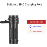 ThruNite T1S V2 USB-C Rechargeable LED Flashlight - 1080 Lumens - Luminus SST40 - Includes 1 x 18350