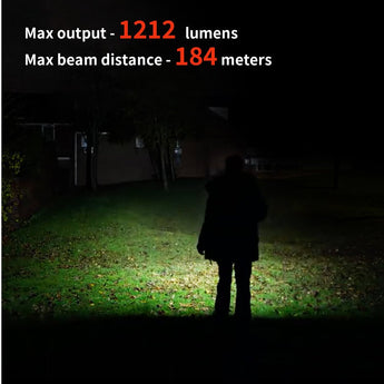 ThruNite T1S V2 USB-C Rechargeable LED Flashlight - 1080 Lumens - Luminus SST40 - Includes 1 x 18350