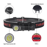 ThruNite TH20 Pro LED Headlamp - 1010 Lumens - Includes 1 x 14500 with USB-C Charging Port