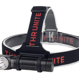 ThruNite Thrower USB-C Rechargeable LED Headlamp - Luminus SFT40 - 1755 Lumens - Includes 1 x 18650