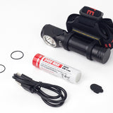 ThruNite Thrower USB-C Rechargeable LED Headlamp - Luminus SFT40 - 1755 Lumens - Includes 1 x 18650