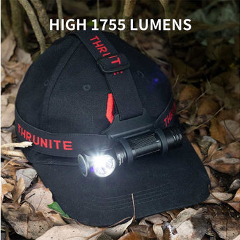 ThruNite Thrower USB-C Rechargeable LED Headlamp - Luminus SFT40 - 1755 Lumens - Includes 1 x 18650