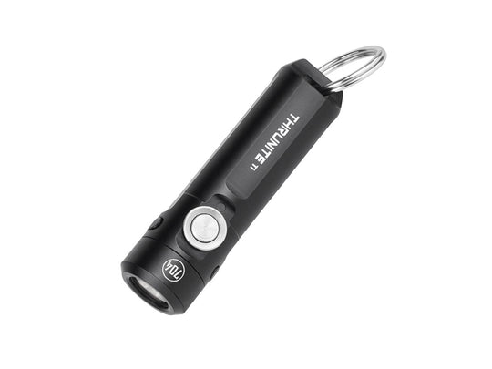 ThruNite Ti 704 Ultra-Bright Keychain Flashlight Downward Angled View