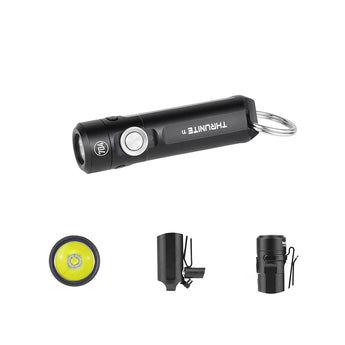 ThruNite Ti LED Keychain Flashlight - 650 Lumens - Uses Built-in Li-ion Battery Pack