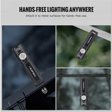 ThruNite Ti LED Keychain Flashlight - 650 Lumens - Uses Built-in Li-ion Battery Pack
