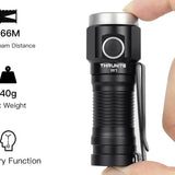 ThruNite W1 Rechargeable LED Flashlight - 693 Lumens - Includes 1 x 16340 - Black