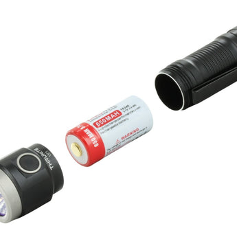 ThruNite W1 Rechargeable LED Flashlight - 693 Lumens - Includes 1 x 16340 - Black