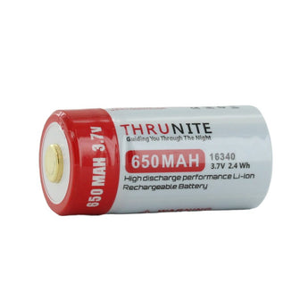 ThruNite W1 Rechargeable LED Flashlight - 693 Lumens - Includes 1 x 16340 - Black