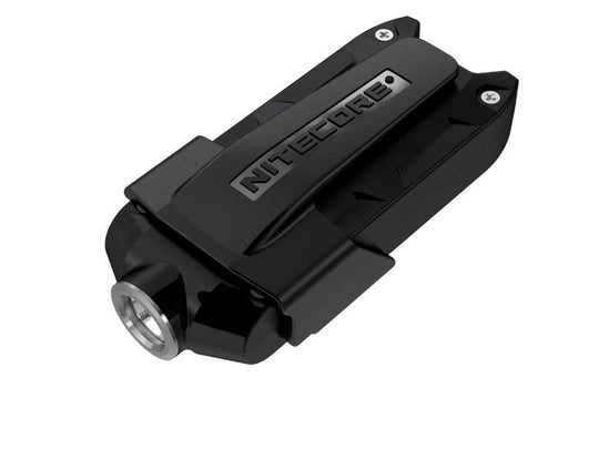 Nitecore TIP CRI (2017) USB Rechargeable Key Light - Nichia 219B LED - 240 Lumens - Includes 1 x Li-Ion Battery Pack - Black
