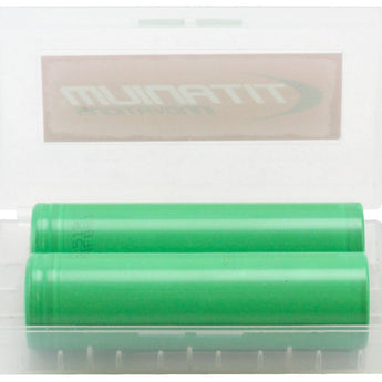 Titanium Innovations Battery Case - Holds 2 x 18650 or 4 x CR123A