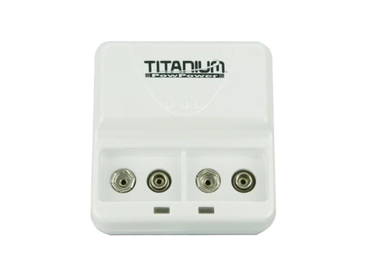 Titanium 9V Rechargeable Smart Fast Battery Charger 100-240V (TPEC-TTP9V)