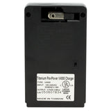 Titanium Innovations V4000 4-Bay Ultra Fast Battery Charger - NiMH, NiCd AA and AAAs - AC 100-240V Adapter