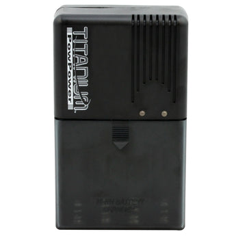Titanium Innovations V4000 4-Bay Ultra Fast Battery Charger - NiMH, NiCd AA and AAAs - AC 100-240V Adapter