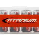 Titanium Innovations Battery Case - Holds 2 x 18650 or 4 x CR123A