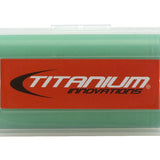Titanium Innovations Battery Case - Holds 2 x 18650 or 4 x CR123A