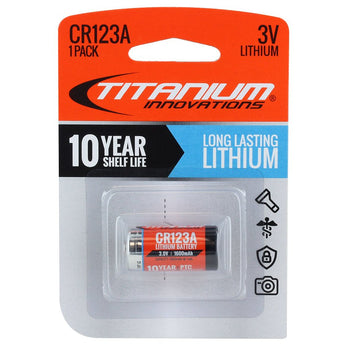 Titanium Innovations CR123A 1 Pack