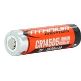 Titanium Innovations CRAA CR14505 1500mAh 3V 3A Lithium (LiMnO2) AA-Sized Button Top Batteries