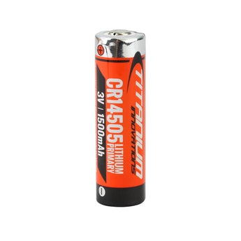 Titanium Innovations CRAA CR14505 1500mAh 3V 3A Lithium (LiMnO2) AA-Sized Button Top Batteries