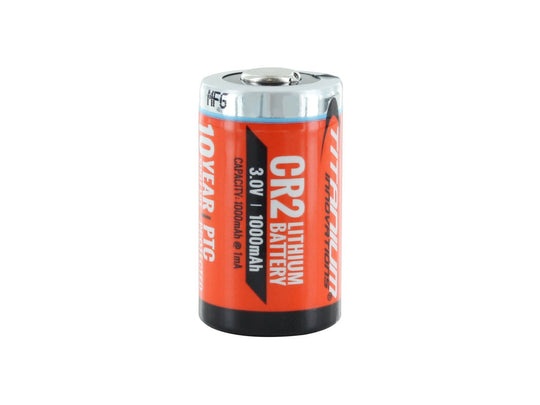 Titanium Innovations CR2 1000mAh 3V 2.25A Lithium Primary (LiMnO2) Button Top Photo Battery - Bulk