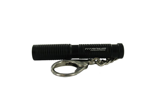 Titanium Innovations Illumina CA1-AL LED Flashlight with 132 Lumen Cree XP-G Gen2 LED with Aluminum Body - Uses 1 x AAA