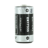 Titus ER17335 2/3 A 2100mAh 3.6V Lithium Thionyl Chloride (LiSOCI2) Button Top Battery - Bulk