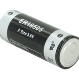 Titus ER18505 A 4000mAh 3.6V Lithium Thionyl Chloride (LiSOCI2) Button Top Battery - Bulk