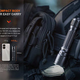 Fenix TK11R Rechargeable LED Flashlight - 1600 Lumens - Uses 1 x 18650 (Included) or 2 x CR123A