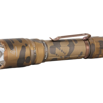 Fenix TK20R-UE USB-C Rechargeable LED Flashlight - 2800 Lumens - Luminus SFT70 - Includes 1 x 21700 - Desert Camo, Tan, Tropic, or City Gray