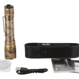Fenix TK20R-UE USB-C Rechargeable LED Flashlight - 2800 Lumens - Luminus SFT70 - Includes 1 x 21700 - Desert Camo, Tan, Tropic, or City Gray
