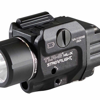 Streamlight TLR-8 HL-X USB LED Weapon Light - 1000 Lumens - Includes 1 x SL-B9 Battery Pack and USB-C Charging Cable - Red or Green Laser
