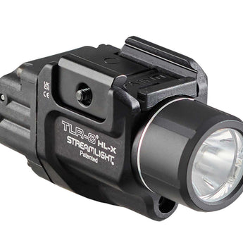 Streamlight TLR-8 HL-X USB LED Weapon Light - 1000 Lumens - Includes 1 x SL-B9 Battery Pack and USB-C Charging Cable - Red or Green Laser