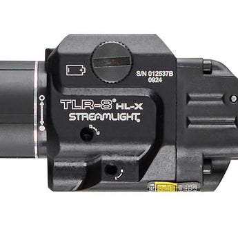Streamlight TLR-8 HL-X USB LED Weapon Light - 1000 Lumens - Includes 1 x SL-B9 Battery Pack and USB-C Charging Cable - Red or Green Laser