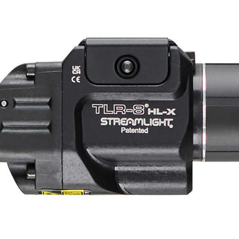 Streamlight TLR-8 HL-X USB LED Weapon Light - 1000 Lumens - Includes 1 x SL-B9 Battery Pack and USB-C Charging Cable - Red or Green Laser