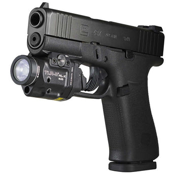 Streamlight TLR-8 HL-X Sub USB LED Weapon Light  - 1000 Lumens  -  Includes 1 x SL-B9 Battery Pack and USB-C Charging Cable - Choice of Laser Color and Weapon Mount
