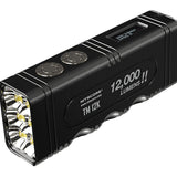Nitecore TM12K Tiny Monster Rechargeable LED Flashlight - 12000 Lumens - 6 x CREE XHP50 - Uses Built-in 4800mAh Li-ion Battery Pack