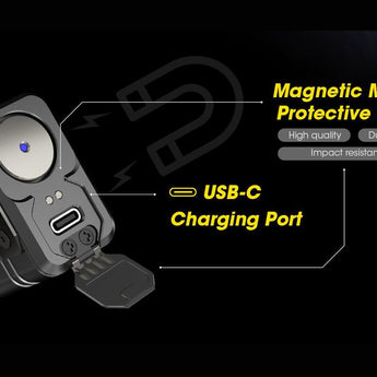 Nitecore TM12K Tiny Monster Rechargeable LED Flashlight - 12000 Lumens - 6 x CREE XHP50 - Uses Built-in 4800mAh Li-ion Battery Pack