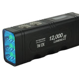 Nitecore TM12K Tiny Monster Rechargeable LED Flashlight - 12000 Lumens - 6 x CREE XHP50 - Uses Built-in 4800mAh Li-ion Battery Pack
