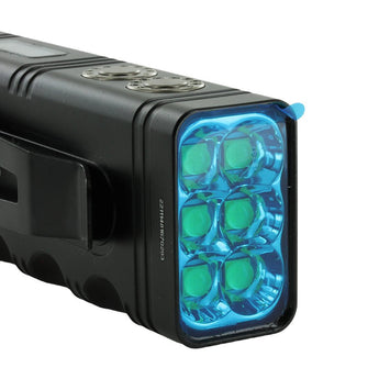 Nitecore TM12K Tiny Monster Rechargeable LED Flashlight - 12000 Lumens - 6 x CREE XHP50 - Uses Built-in 4800mAh Li-ion Battery Pack