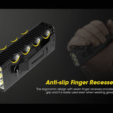 Nitecore TM12K Tiny Monster Rechargeable LED Flashlight - 12000 Lumens - 6 x CREE XHP50 - Uses Built-in 4800mAh Li-ion Battery Pack