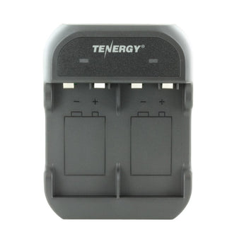 Tenergy TN141 Smart 2-Bay 9V NiMH-NiCd Battery Charger (01141)