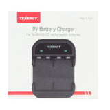 Tenergy TN141 Smart 2-Bay 9V NiMH-NiCd Battery Charger (01141)