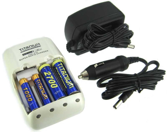 Titanium 1 Hr Quick Battery Charger Pack