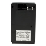 Titanium Innovations V4000 4-Bay Ultra Fast Battery Charger - NiMH, NiCd AA and AAAs - AC 100-240V Adapter